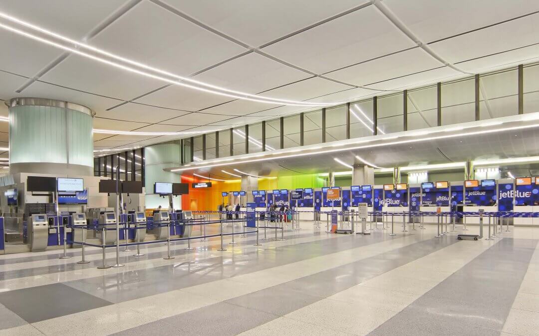 Boston Logan International Airport, Terminal C Ticketing Hall Ceiling