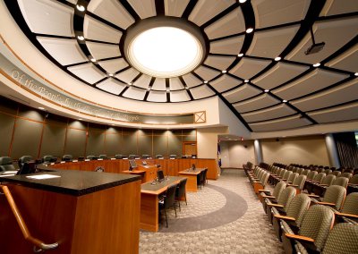 Bossier Parish Courthouse, Police Jury Hearing Room