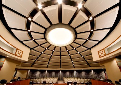 Bossier Parish Courthouse, Police Jury Hearing Room