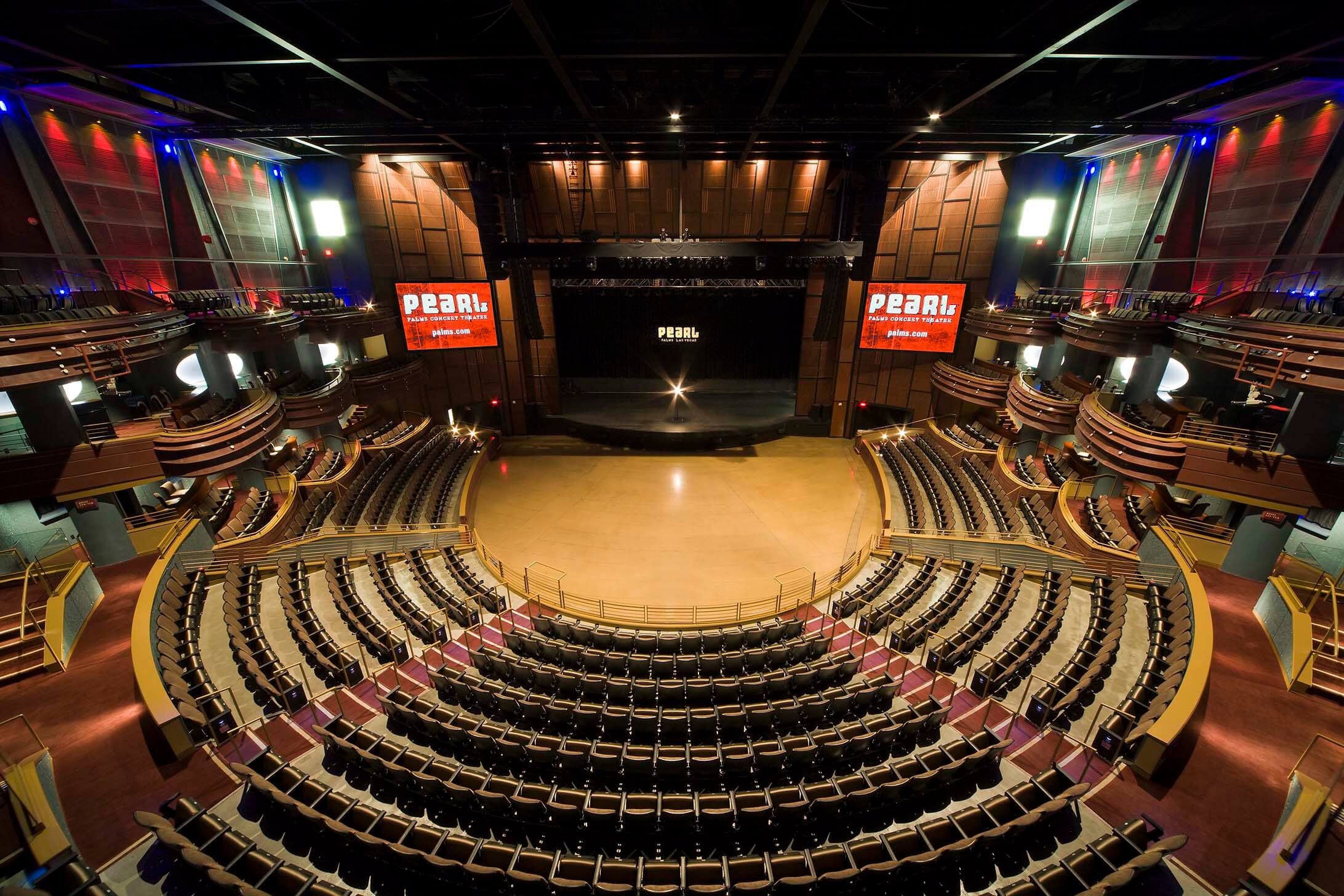 Pearl Concert Theater Lobby Palms Casino Resort Gordon Inc