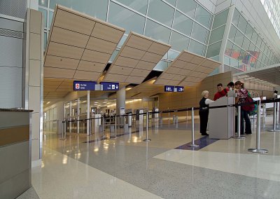 Dallas Fort Worth International Airport, Terminal D - Baggage Claim, Concourse, Ticketing