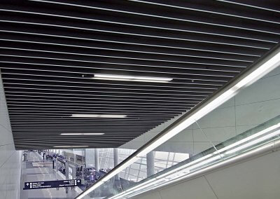 Dallas Fort Worth International Airport, Terminal D - Baggage Claim, Concourse, Ticketing