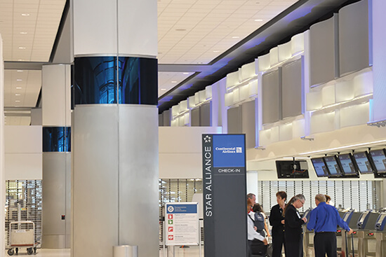 George Bush Intercontinental Airport, Terminal C Ticketing